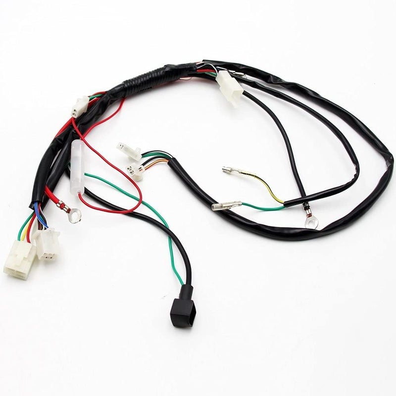 PRO BAT Full Wiring Harness Loom Solenoid Coil Regulator 50cc 70cc 90cc 110cc 125cc Dirt Pit Bike Electric Start Engine - Image 4